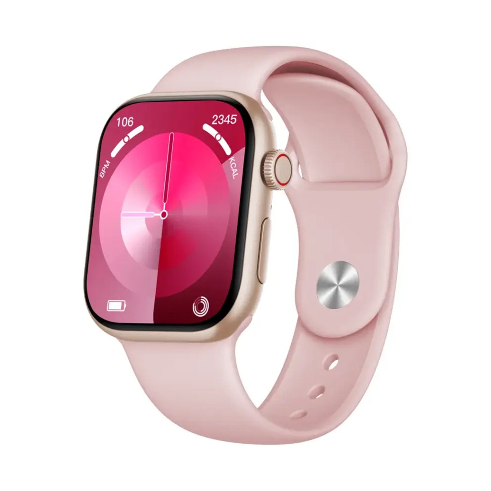 Porodo Magnifico 3 HD Smart Watch with Gold Straps